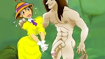 Tarzan And Jane Had A Hard Time Getting Into Orgy.