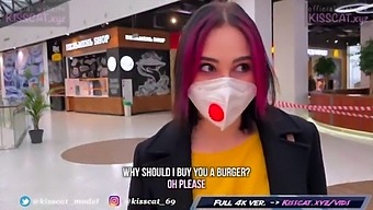 Risky Blowjob In Fitting Room For Big Mac - Public Agent Pickup & Fuck Student In Mall / Kiss Cat