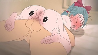 Piplup Gets Close To Bulma'S Butt In Anime Hentai Porn