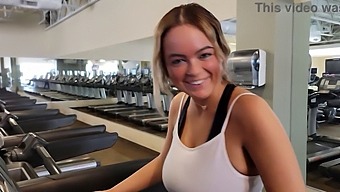 Big Tits Alexis Kay Gets Picked Up At The Gym And Takes A Creampie