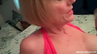 Busty Granny Gets Naughty And Shows Off Her Big Natural Tits