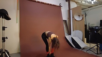 Naked Beauty Melena Maria Rya In A Steamy Backstage Video