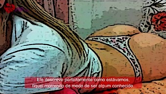 Comic Book Tale Of Cristina Almeida Personally Delivering Panties To A Bakery Unfamiliar