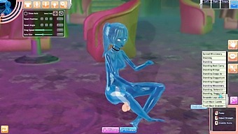 Slimy Babe Stars In Seductive 3d Animated Adult Game