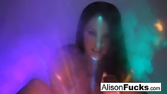 Alison Tyler, A Busty Beauty, Dances At The Disco