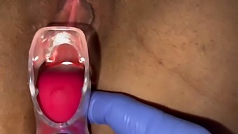 Gynecologist'S Speculum Exploration Leads To Intense Orgasm And Cum Evaluation