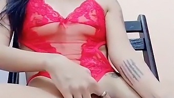 Thai Babe Uses Large Dildo On Petite Vagina!