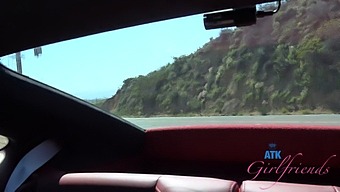 Hd Pov Video Of Summer Vixen'S Oral Skills And Car Adventures On The Beach