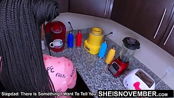 Ebony Stepmom Gets Fucked By Her Stepson In Hd Video