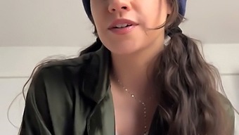 Quinn Finite'S Big Tits Bounce As She Has A Solo Orgasm.