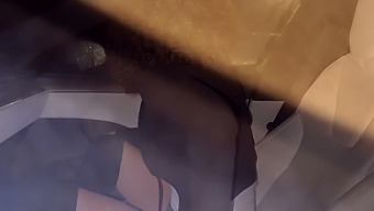 A Young Wife Who Wants To Have Sex With A Stranger Is Controlled By Her Jealous Husband In A Car.